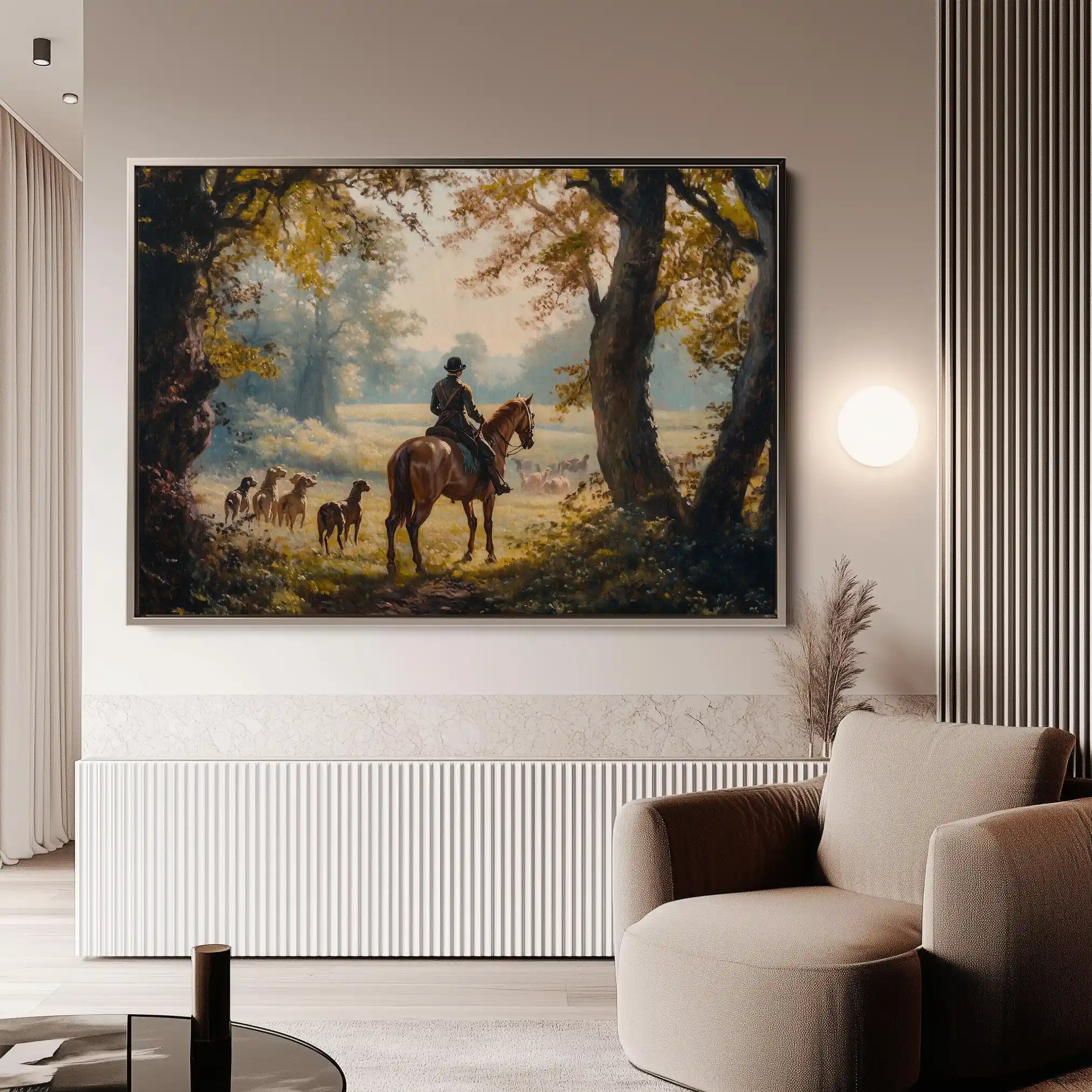 Classic 009 Canvas Art 18" x 24" / 45 x 60 cm / Black