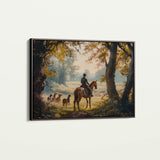 Classic 009 Canvas Art 18" x 24" / 45 x 60 cm / Black