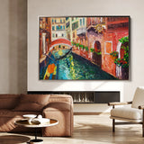Landscape 009 Canvas Art 18" x 24" / 45 x 60 cm / Black