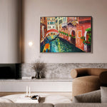 Landscape 009 Canvas Art 18" x 24" / 45 x 60 cm / Black