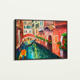 Landscape 009 Canvas Art 18" x 24" / 45 x 60 cm / Black