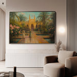 Orientalist 009 Canvas Art 18" x 24" / 45 x 60 cm / Black