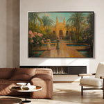 Orientalist 009 Canvas Art 18" x 24" / 45 x 60 cm / Black