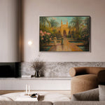 Orientalist 009 Canvas Art 18" x 24" / 45 x 60 cm / Black