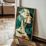 Portrait 009 Canvas Art 18" x 24" / 45 x 60 cm / Black
