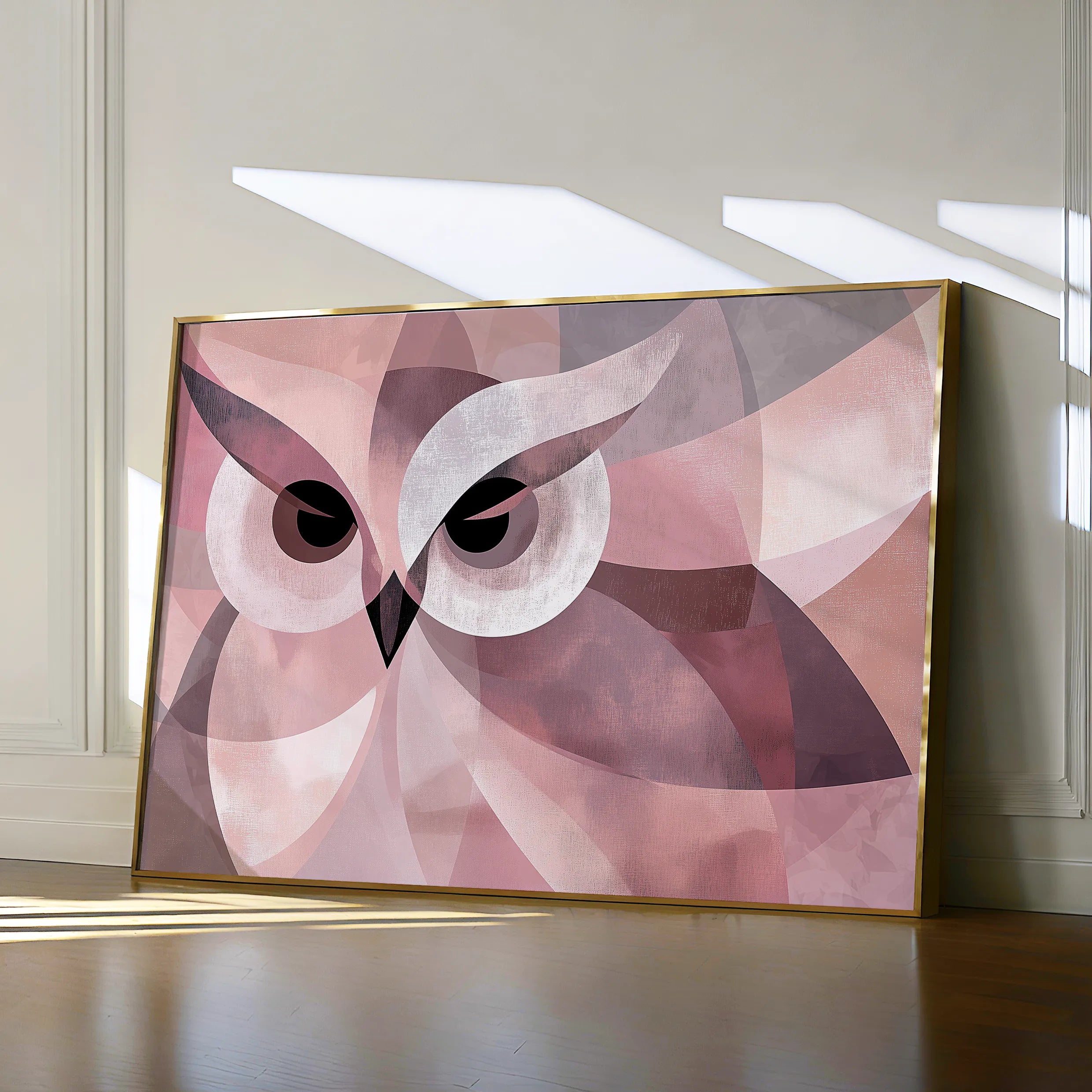 Animals 010 Canvas Art 18" x 24" / 45 x 60 cm / Black