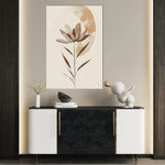 Boho 010 Canvas Art 18" x 24" / 45 x 60 cm / Black