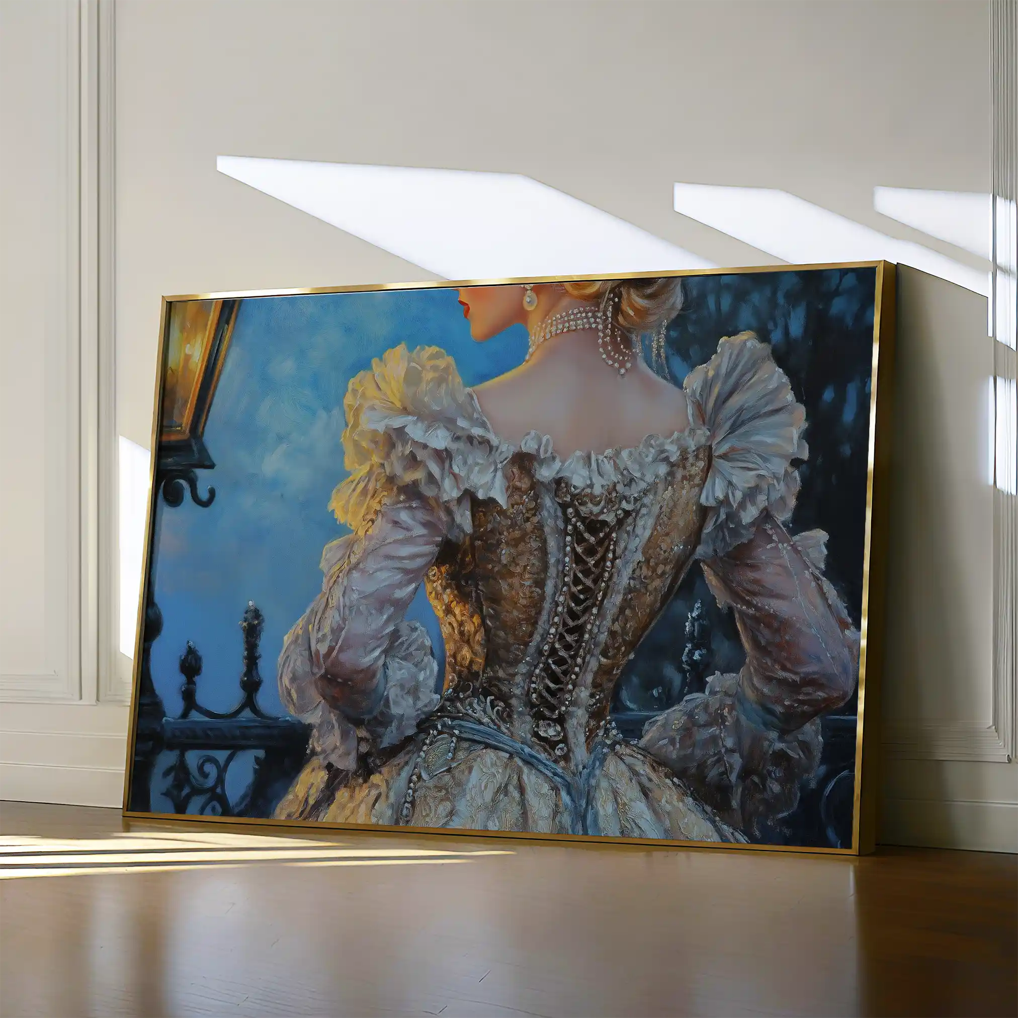 Classic 010 Canvas Art 18" x 24" / 45 x 60 cm / Black