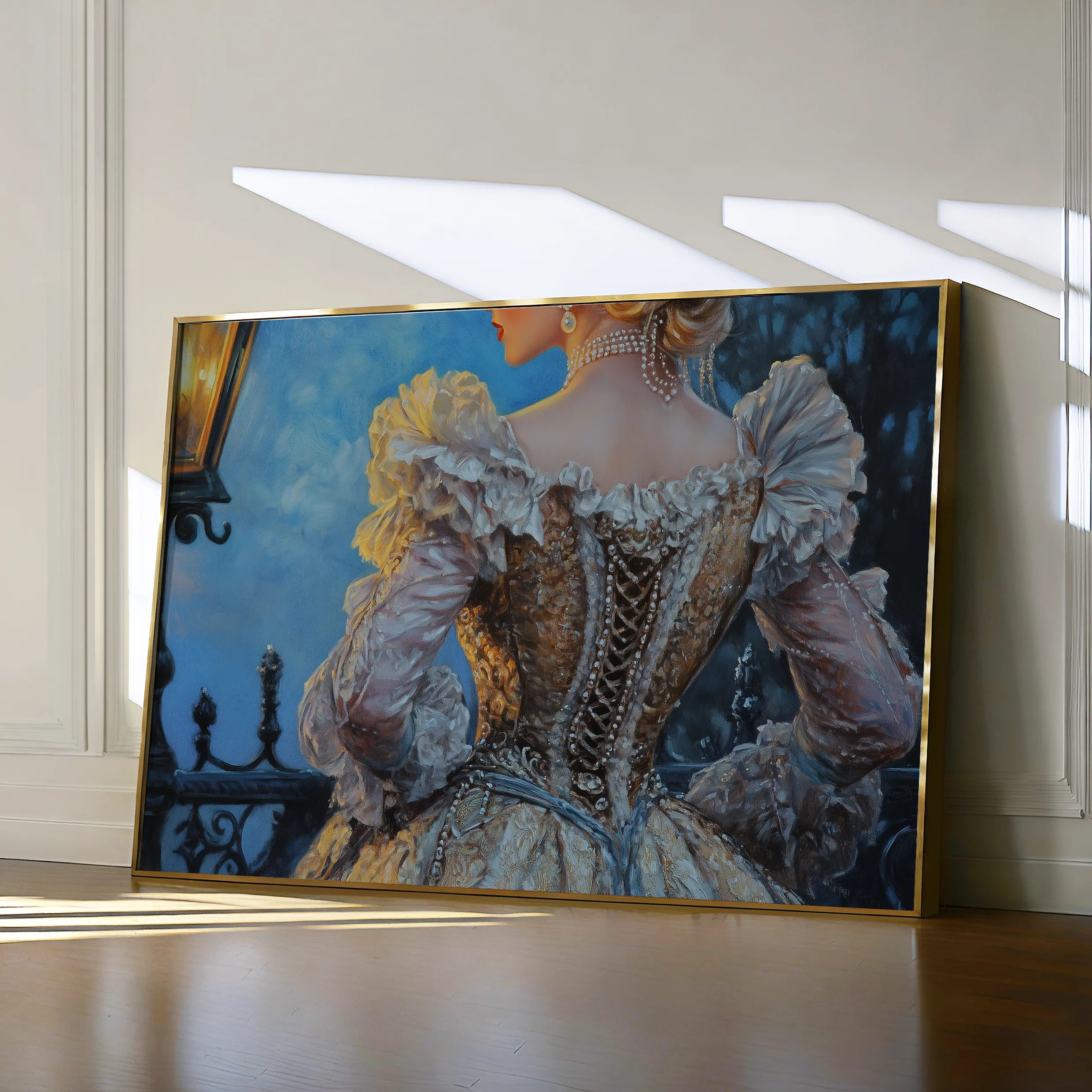 Classic 010 Canvas Art 18" x 24" / 45 x 60 cm / Black