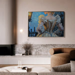Classic 010 Canvas Art 18" x 24" / 45 x 60 cm / Black