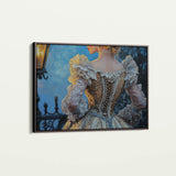 Classic 010 Canvas Art 18" x 24" / 45 x 60 cm / Black