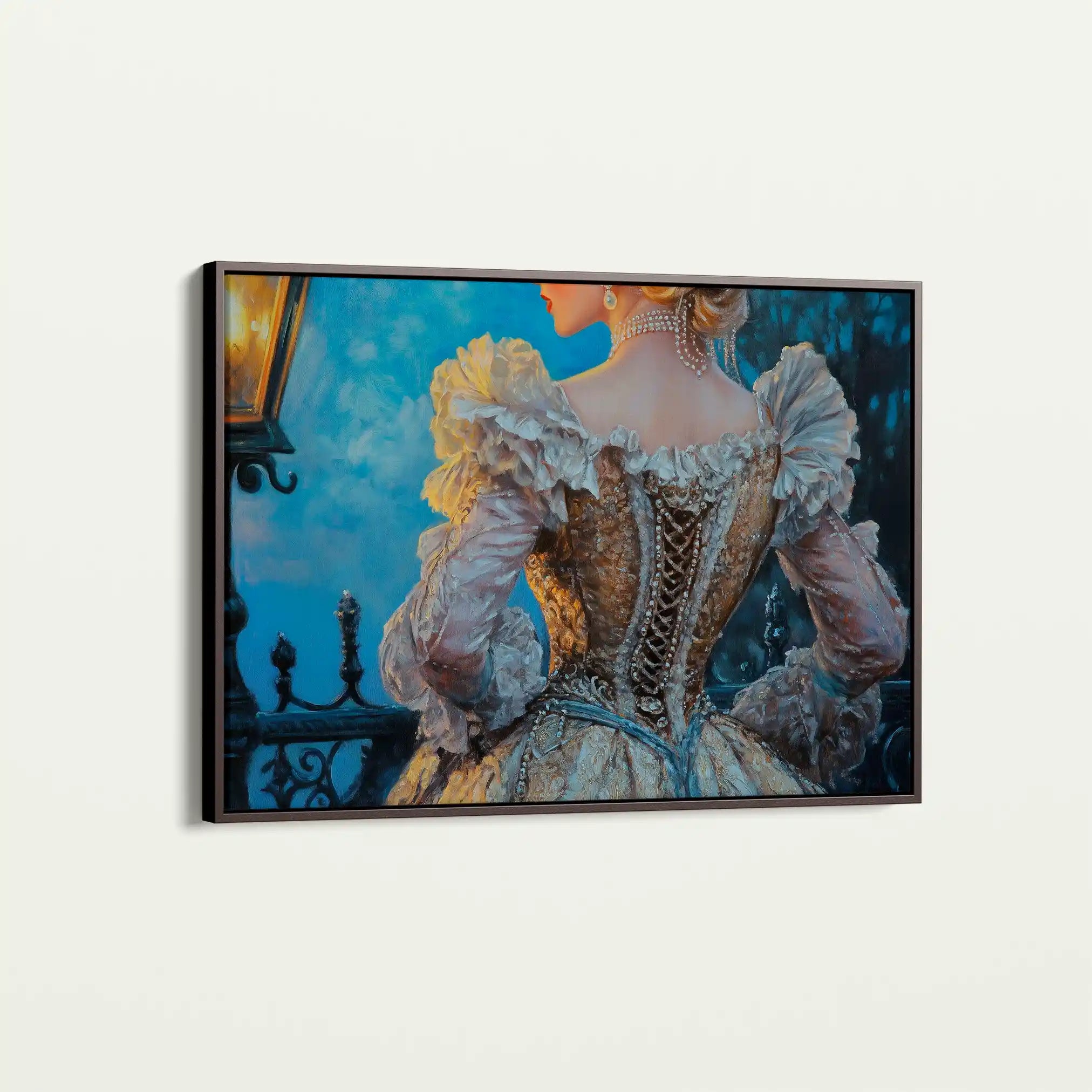 Classic 010 Canvas Art 18" x 24" / 45 x 60 cm / Black