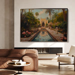 Orientalist 010 Canvas Art 18" x 24" / 45 x 60 cm / Black