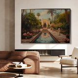Orientalist 010 Canvas Art 18" x 24" / 45 x 60 cm / Black
