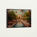 Orientalist 010 Canvas Art 18" x 24" / 45 x 60 cm / Black