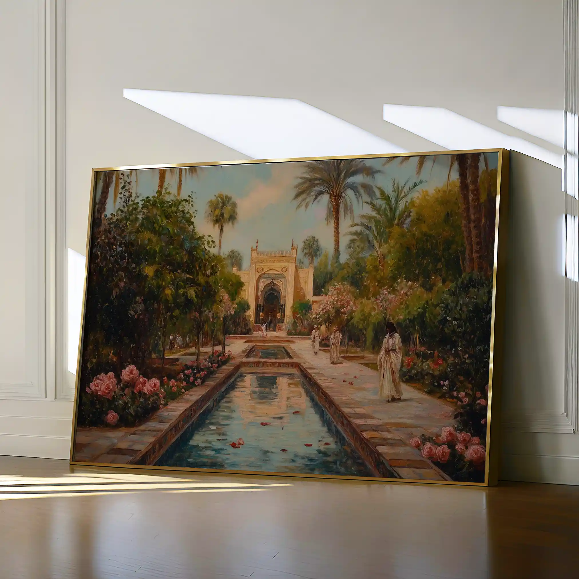 Orientalist 010 Canvas Art 60 x 40 cm / Black