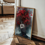 Portrait 010 Canvas Art 60 x 40 cm / Black