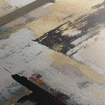 Abstract 011 Canvas Art 18" x 24" / 45 x 60 cm / Black