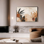 Boho 011 Canvas Art 18" x 24" / 45 x 60 cm / Black
