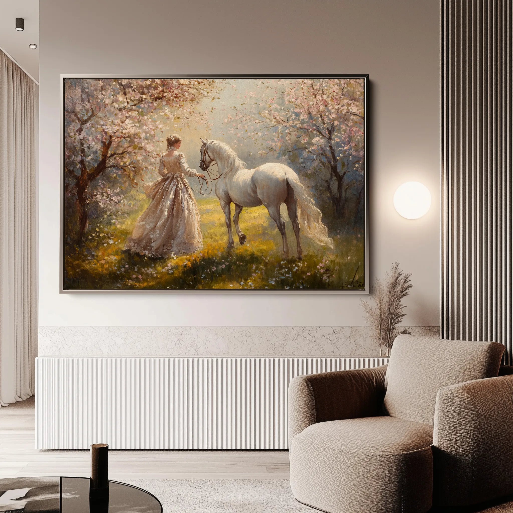Classic 011 Canvas Art 18" x 24" / 45 x 60 cm / Black