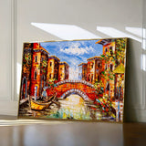 Landscape 011 Canvas Art 18" x 24" / 45 x 60 cm / Black