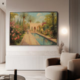 Orientalist 011 Canvas Art 18" x 24" / 45 x 60 cm / Black
