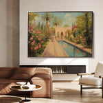 Orientalist 011 Canvas Art 18" x 24" / 45 x 60 cm / Black