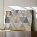 Abstract 012 Canvas Art 18" x 24" / 45 x 60 cm / Black