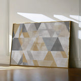 Abstract 012 Canvas Art 18" x 24" / 45 x 60 cm / Black