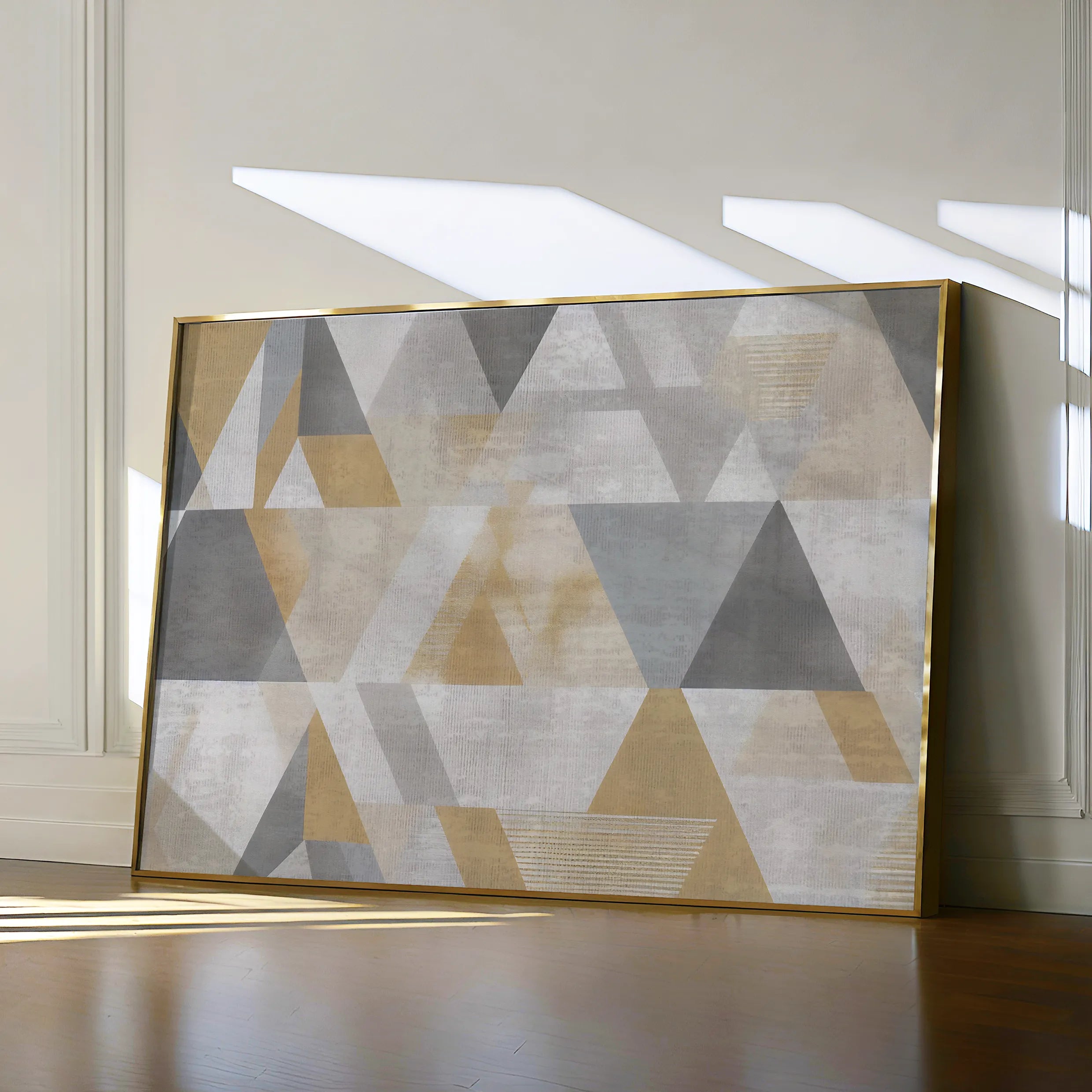 Abstract 012 Canvas Art 18" x 24" / 45 x 60 cm / Black