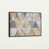 Abstract 012 Canvas Art 18" x 24" / 45 x 60 cm / Black