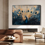 Animals 012 Canvas Art 18" x 24" / 45 x 60 cm / Black