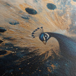 Animals 012 Canvas Art 18" x 24" / 45 x 60 cm / Black