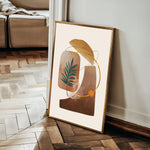 Boho 012 Canvas Art 18" x 24" / 45 x 60 cm / Black