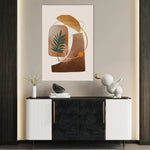 Boho 012 Canvas Art 18" x 24" / 45 x 60 cm / Black