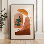 Boho 012 Canvas Art 60 x 40 cm / Black