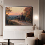 Classic 012 Canvas Art 18" x 24" / 45 x 60 cm / Black