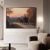 Classic 012 Canvas Art 18" x 24" / 45 x 60 cm / Black