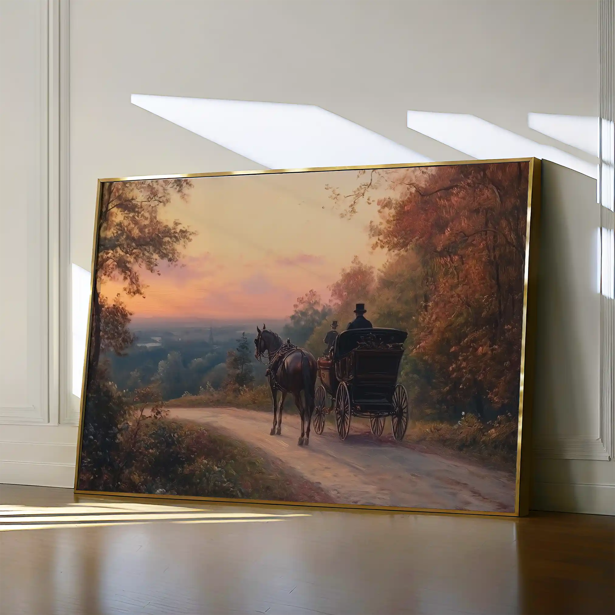 Classic 012 Canvas Art 18" x 24" / 45 x 60 cm / Black