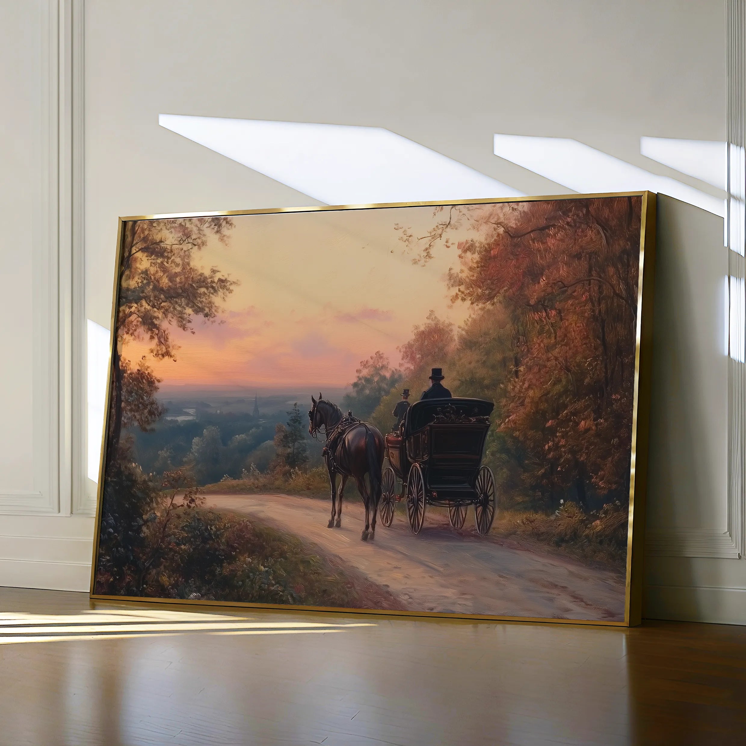 Classic 012 Canvas Art 18" x 24" / 45 x 60 cm / Black