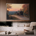 Classic 012 Canvas Art 18" x 24" / 45 x 60 cm / Black