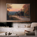 Classic 012 Canvas Art 18" x 24" / 45 x 60 cm / Black