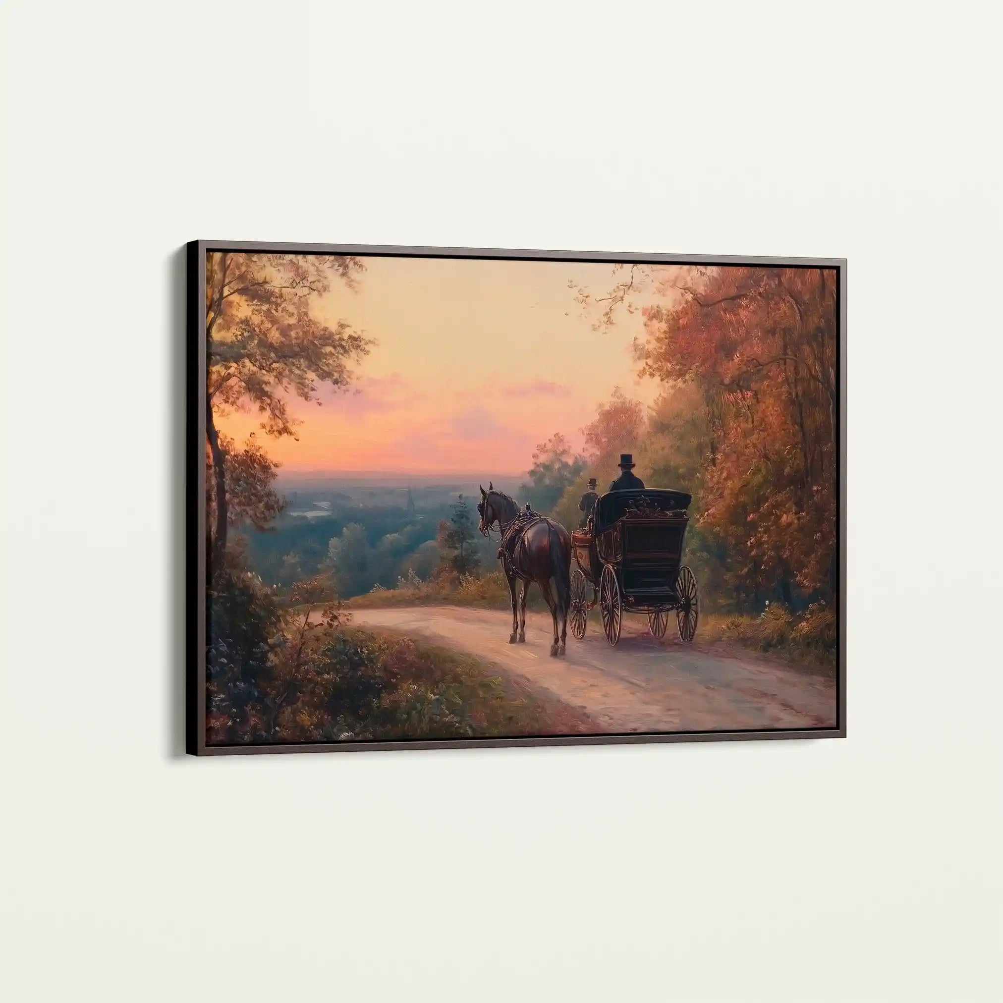 Classic 012 Canvas Art 18" x 24" / 45 x 60 cm / Black