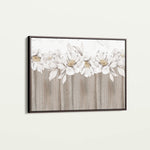 Floral 012 Canvas Art 18" x 24" / 45 x 60 cm / Black