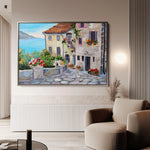 Landscape 012 Canvas Art 18" x 24" / 45 x 60 cm / Black
