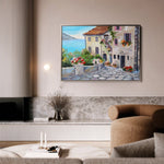 Landscape 012 Canvas Art 18" x 24" / 45 x 60 cm / Black