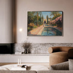 Orientalist 012 Canvas Art 18" x 24" / 45 x 60 cm / Black