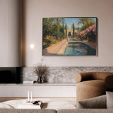 Orientalist 012 Canvas Art 18" x 24" / 45 x 60 cm / Black