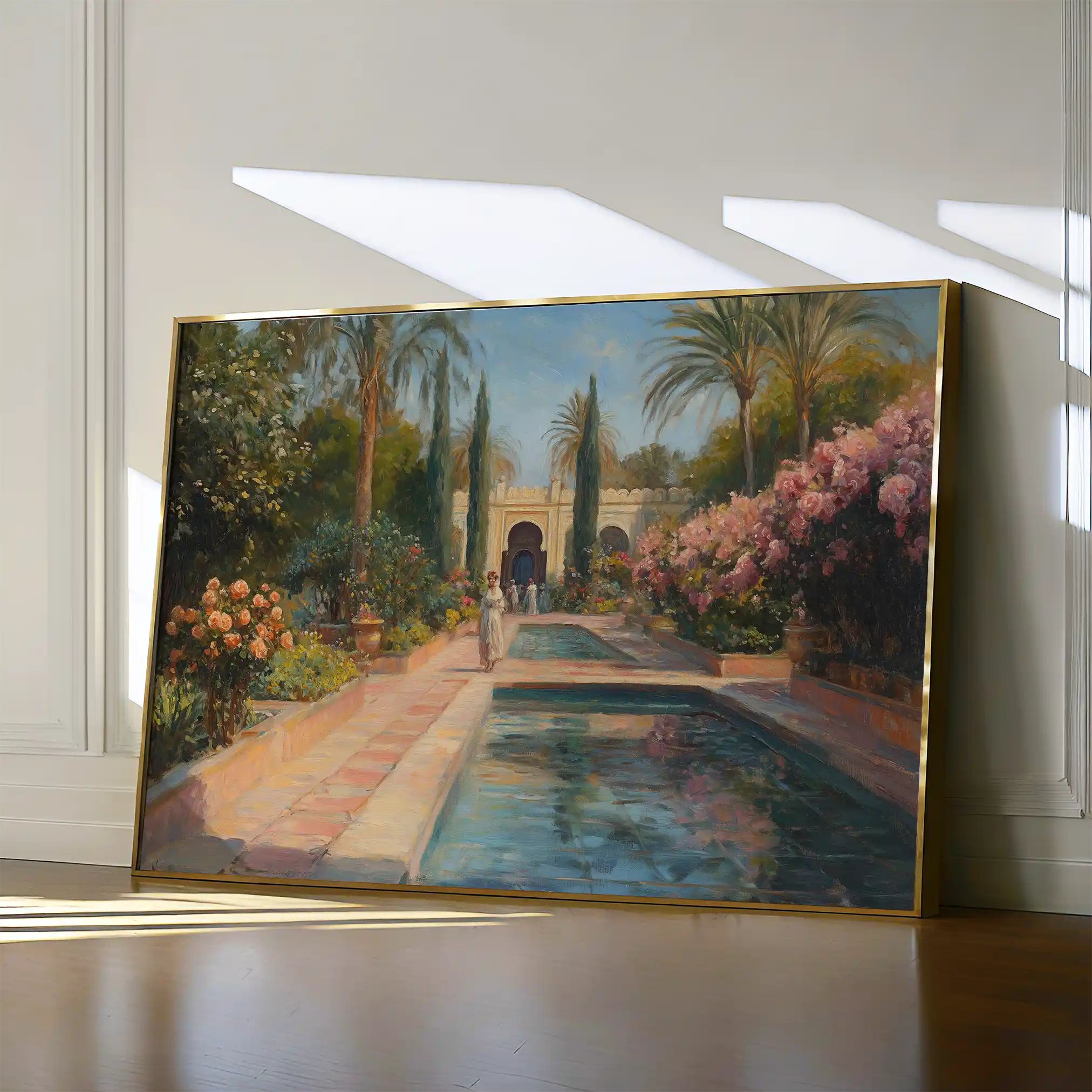 Orientalist 012 Canvas Art 60 x 40 cm / Black