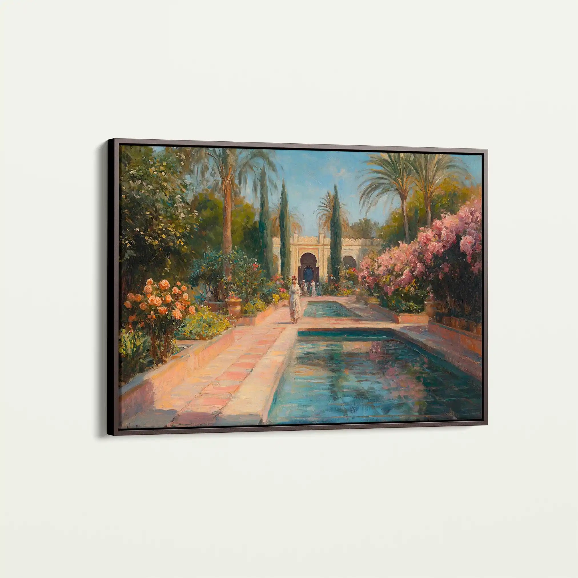 Orientalist 012 Canvas Art 60 x 40 cm / Black